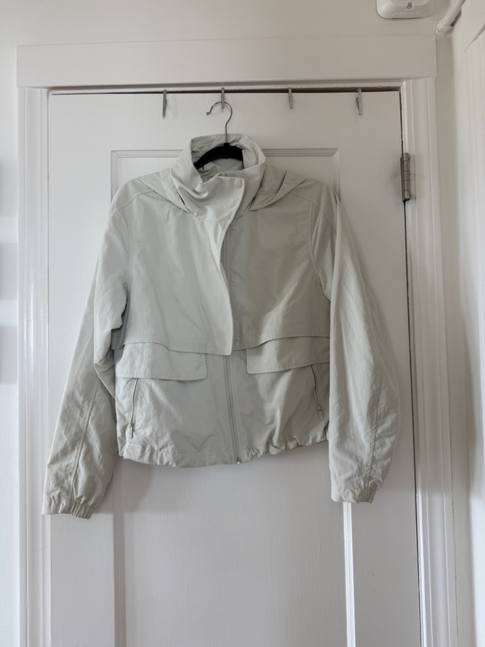 lululemon athletica Light Gray Women's Bomber Jacket